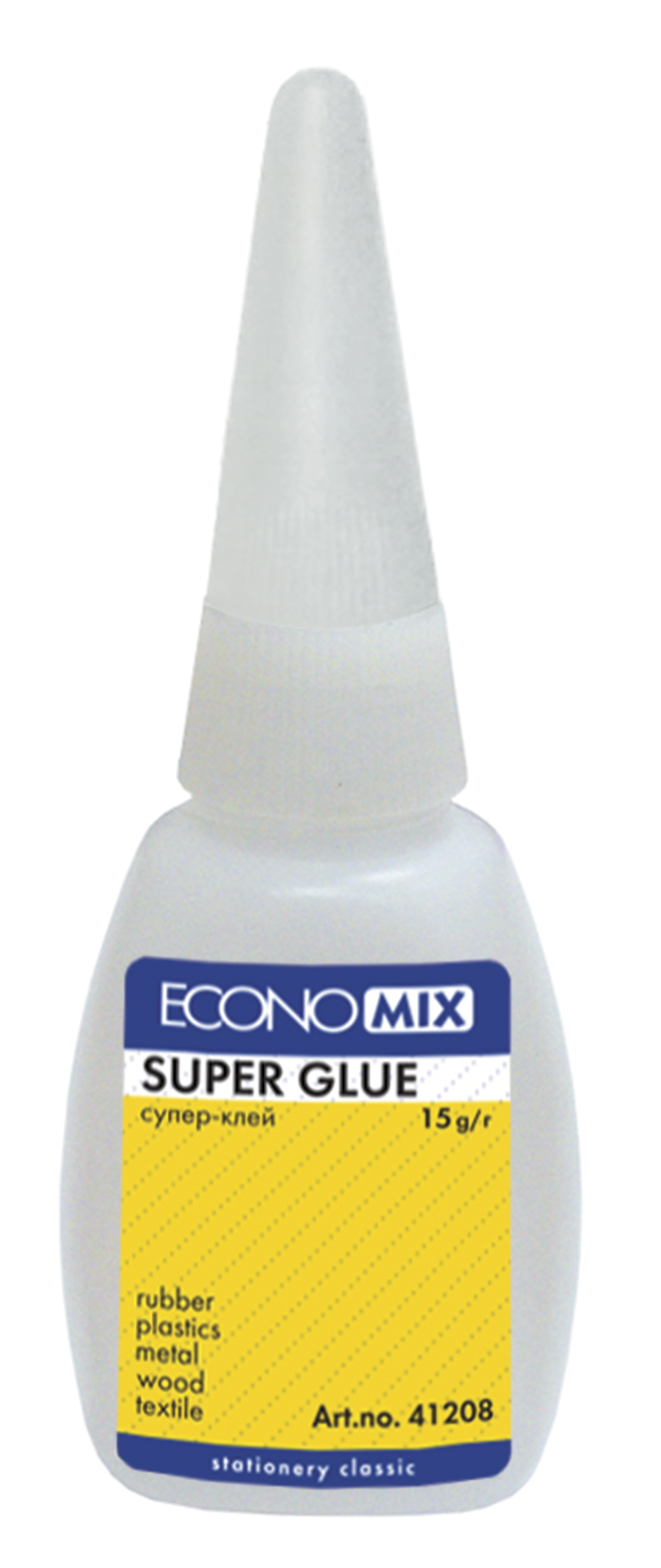Super glue "ECONOMIX" /E 41208/ 15 grams (24)