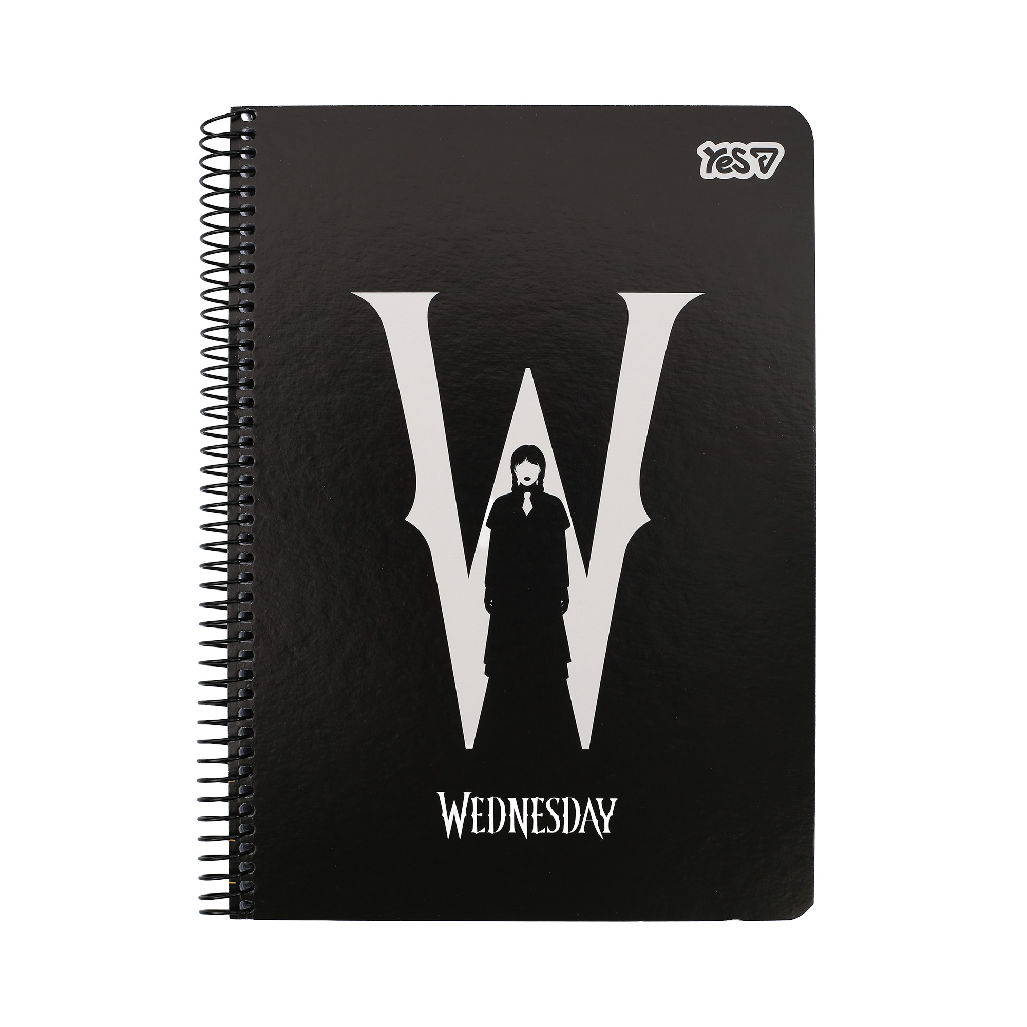 Блокнот А5/80 # спіраль "YES" /152296/ "Wednesday" (1/60)