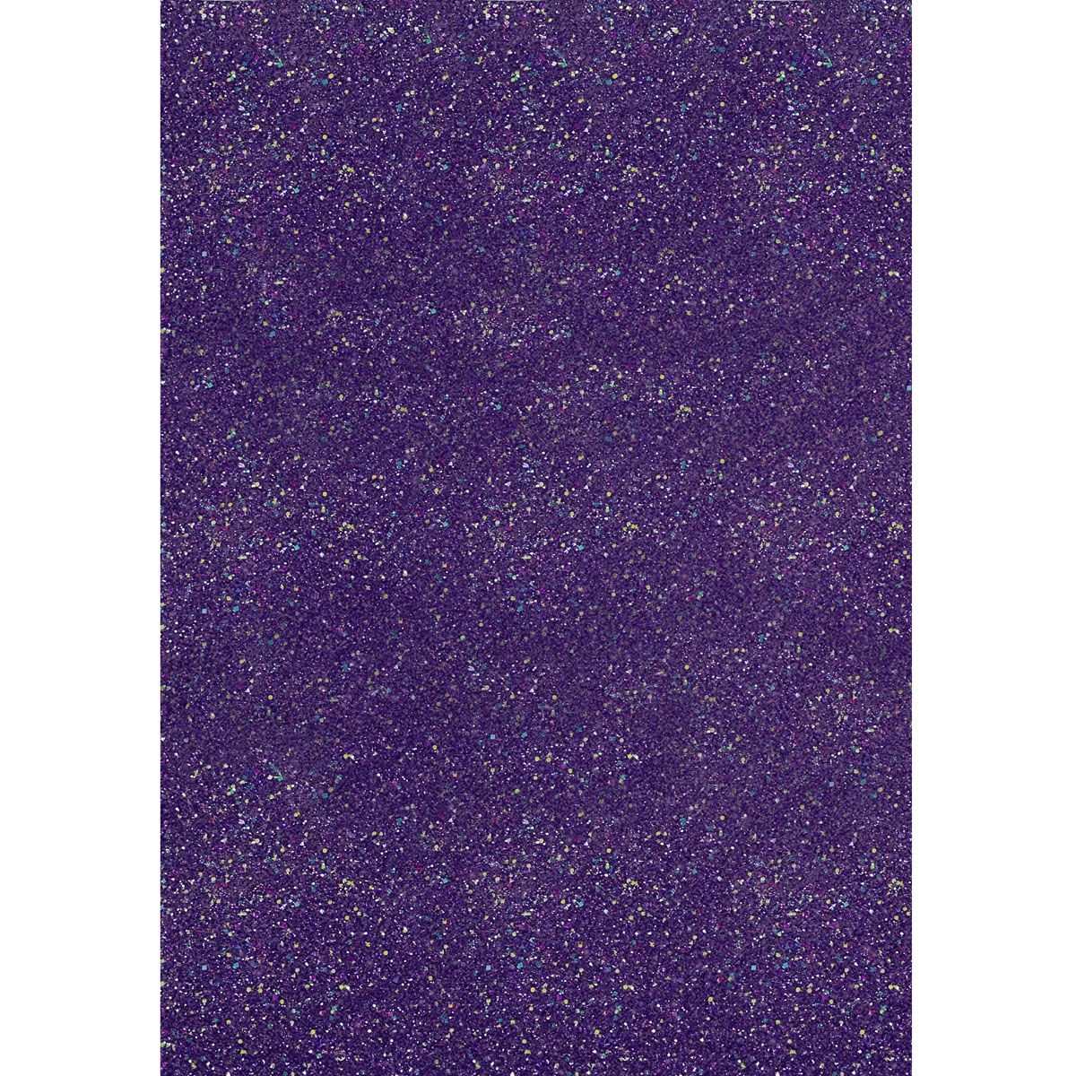 Flexica (foamiran) "SANTI" /743335/ EVA 200*300mm 1.7mm purple with holographic glitter (10 sheets) (1/100)