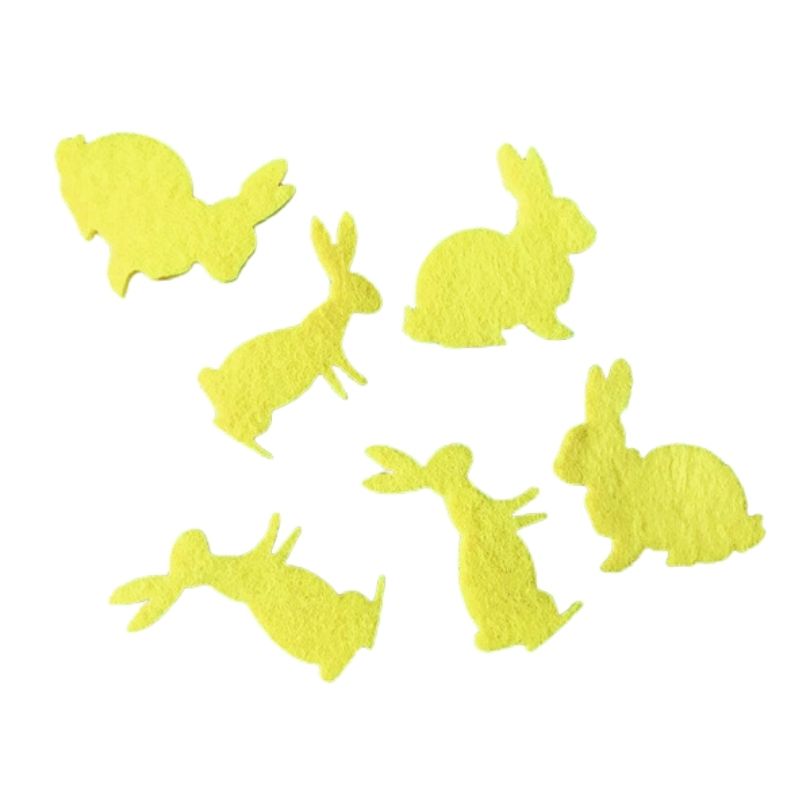 Blank "Diamond handles" /120617/ "Rabbits", 5 cm, 30 pcs in a pack