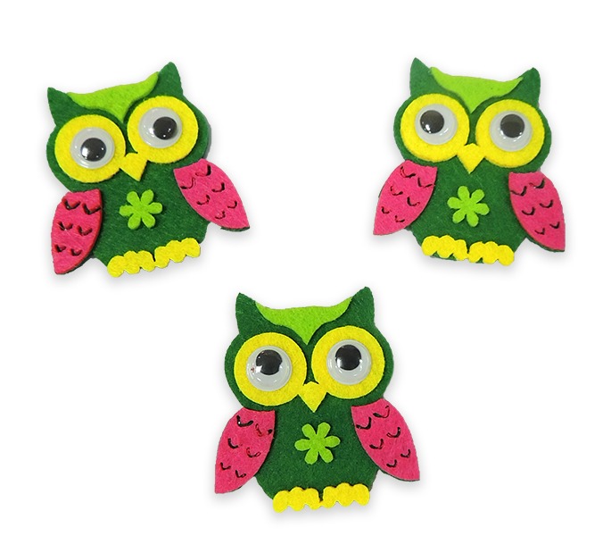 Blank "Diamond pens" /120367/ "Wise owl", 6 cm, 10 pcs in a pack