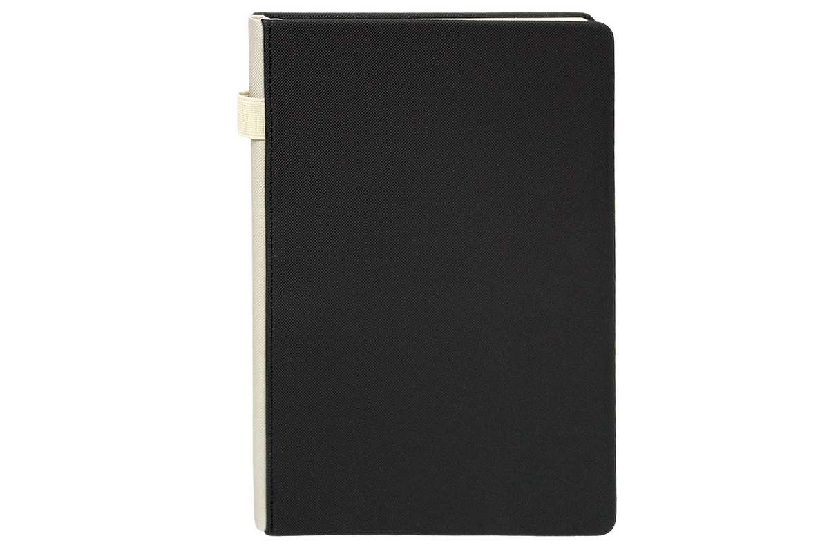 Notebook B5/100 sheets. "WB" /W18-3/ with handle rubber, black