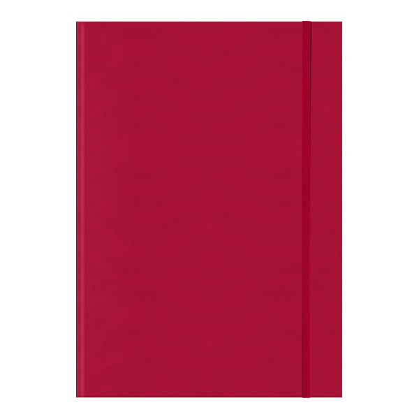 Notebook A4 "Brunnen" Melissa /73-552 272 20/ red cell