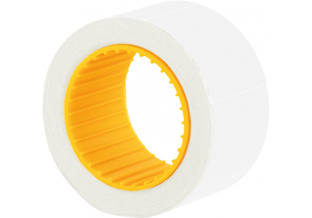 Rectangular price tag "Economix" /E21309-14/ 30x40 mm, 150 pcs/roll, white (10/300)