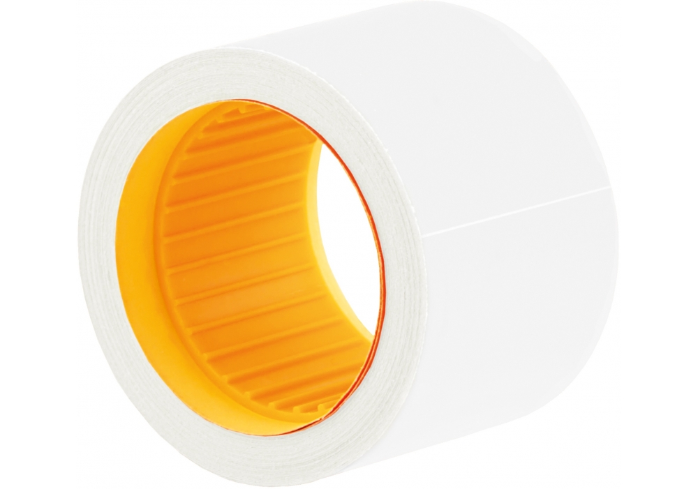 Rectangular price tag "Economix" /E21310-14/ 50x40 mm, 100 pcs/roll, white (5/200)