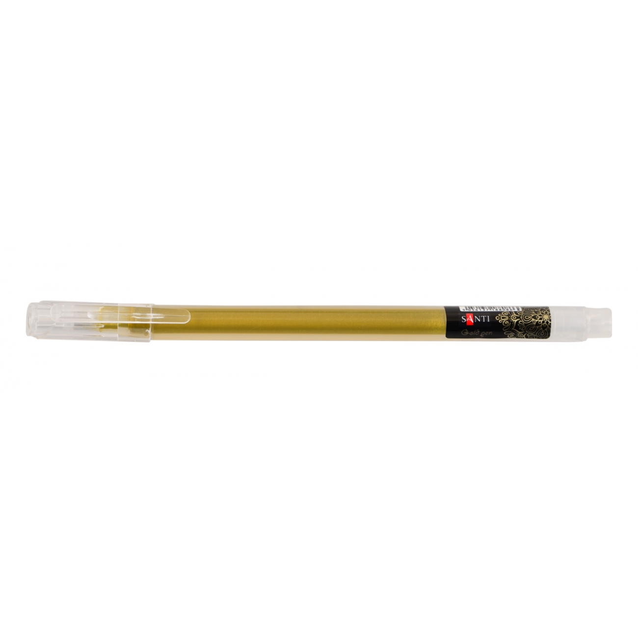 Ручка гелева "Santi" /420364/ "Gold" ,золота,  37шт/уп.  (37/1480)