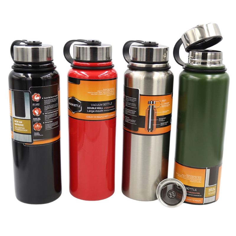 Thermos bottle for water "JO" /YR-7314/ "Optimal" 1000ml, mix