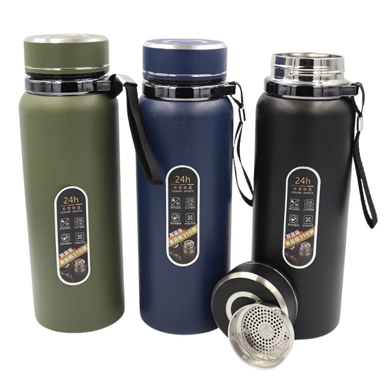 Thermos water bottle "JO" /YR1202/ "Classic" 800ml, mix