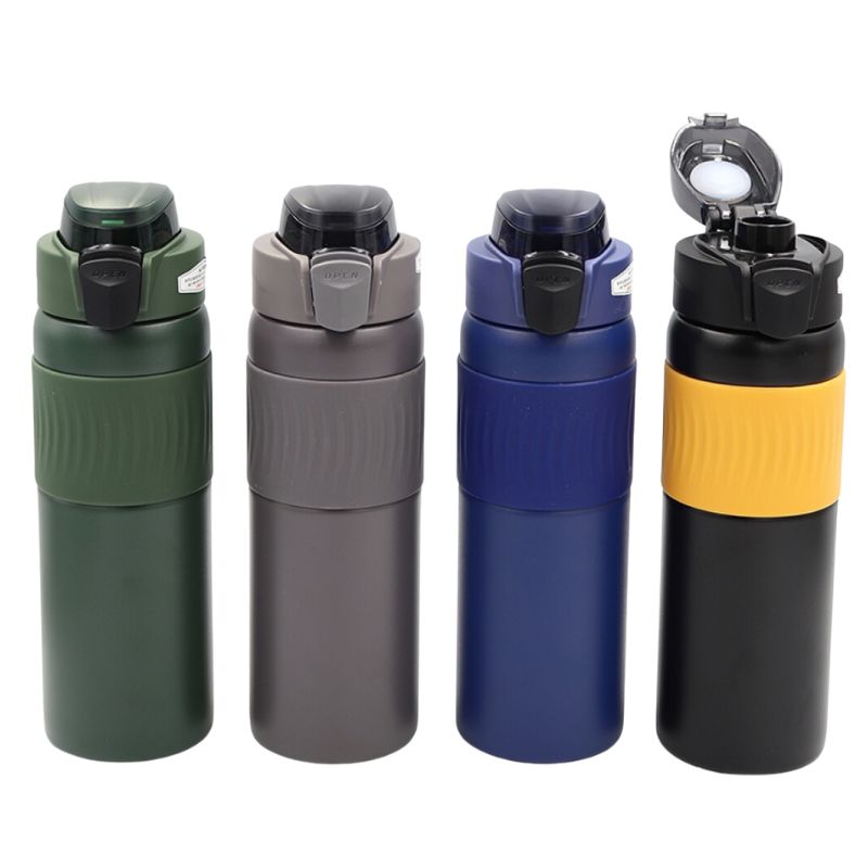Thermos water bottle "JO" /YR1224/ "Sport" 600ml, mix