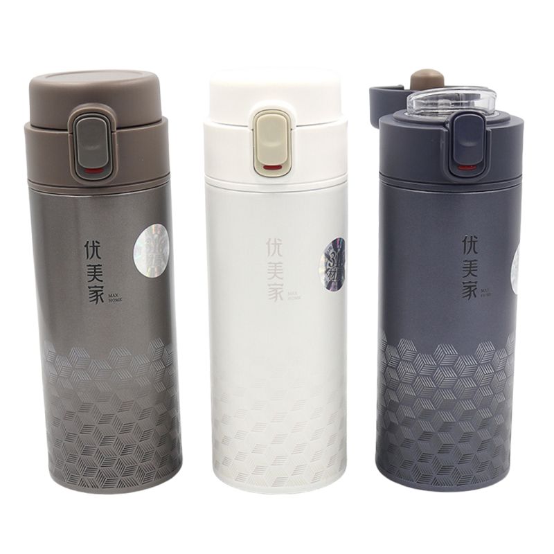 Thermos water bottle "JO" /YR1239/ "Style" 400ml, mix