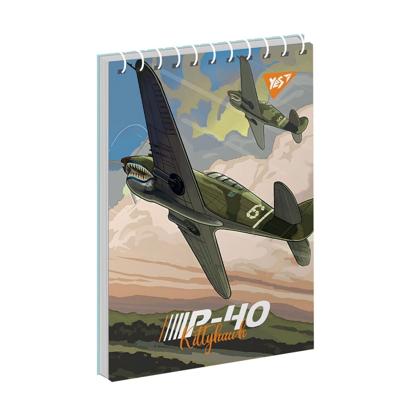 Notebook A6/80 # spiral from above "YES" /151956/ "Planes" (6/210)