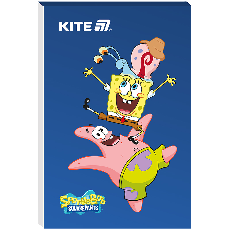 Блокнот 70*105мм/48арк. "Kite" /SB25-224/ SpongeBob SquarePants (1/10)