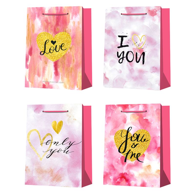 Gift package "Leader" /461424/ art.3212, 97-10, "Love", XL (31*42*12cm) mix (12)