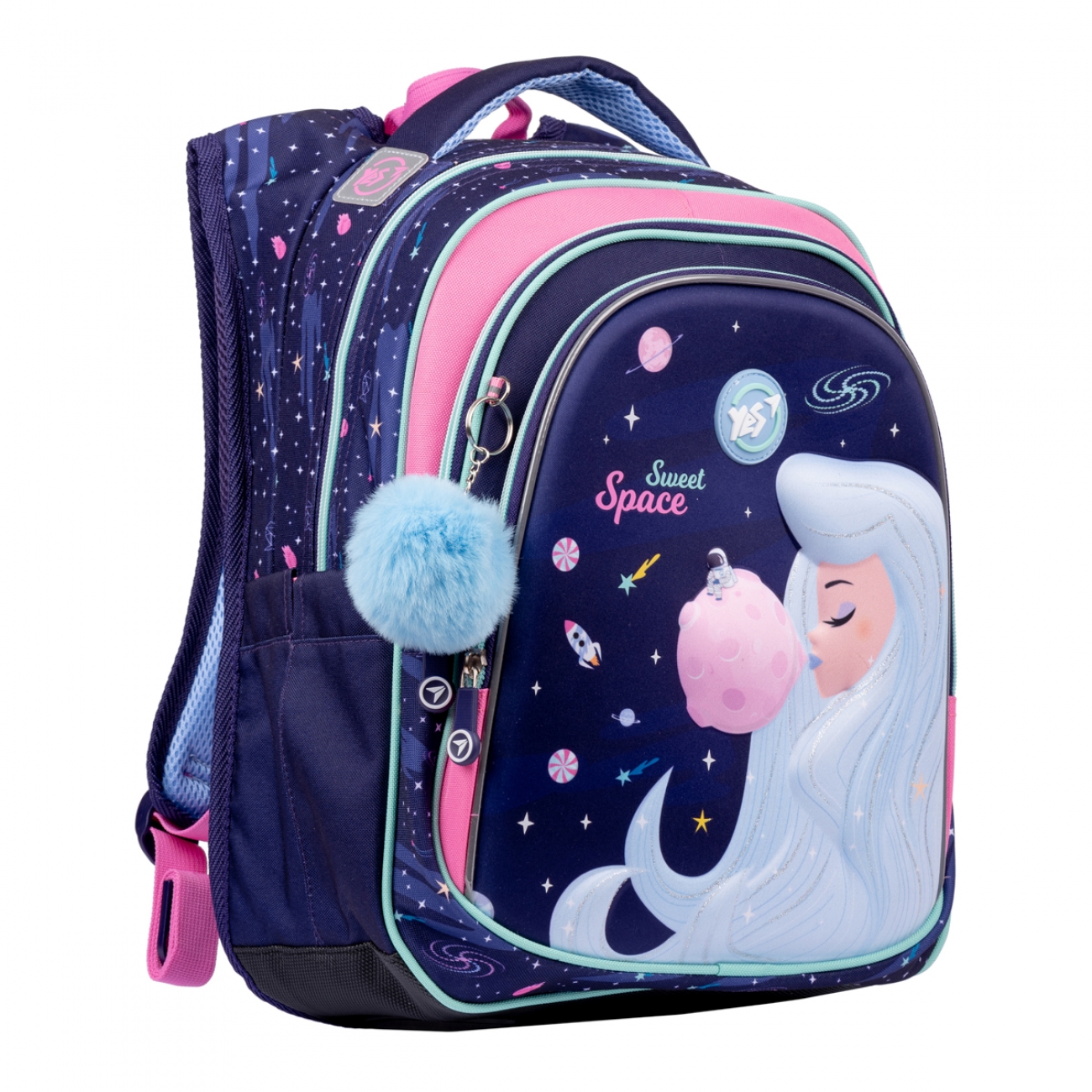 Backpack "YES" /553919/ S-82 Space Girl (1/10)