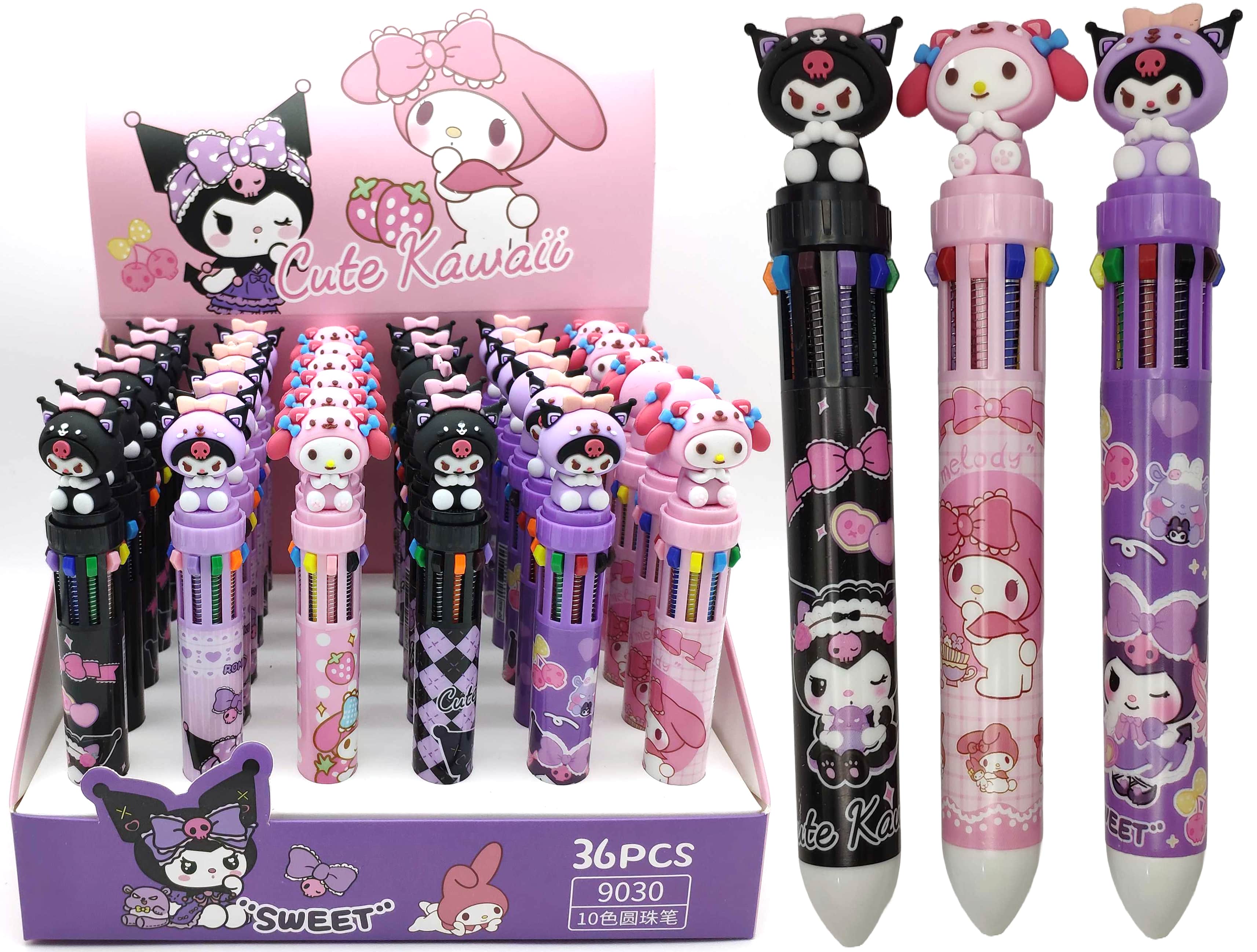 Ballpoint pen /9030-KU/ 10-color "Kuromi Bunny" (36)