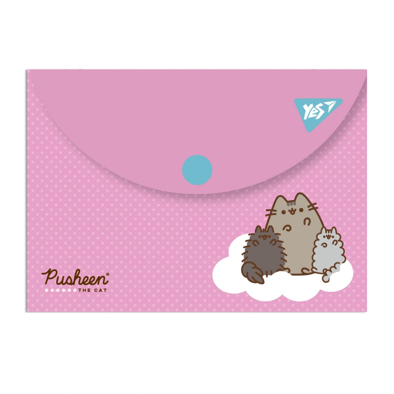 Button envelope folder B7 "Yes" /492263/ "Pusheen" (10/200)