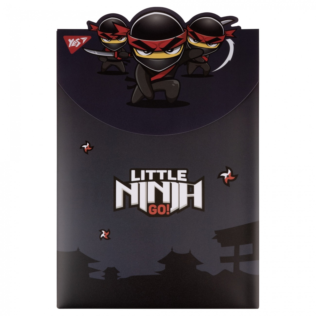 Folder-envelope on Velcro A4 "Yes" /492190/ "Ninja" vertical (1/10/200)