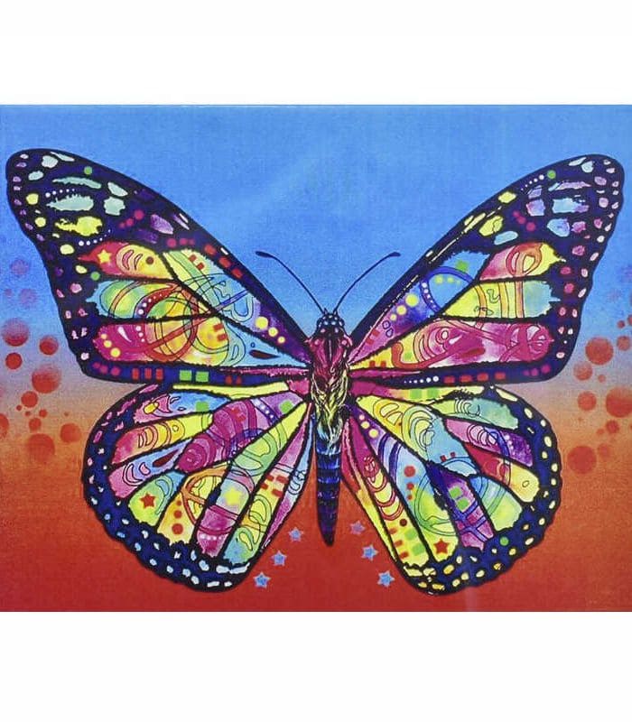 Алмазна мозаїка "JO" /GB72271/ "Метелик" рулон, 30*40см