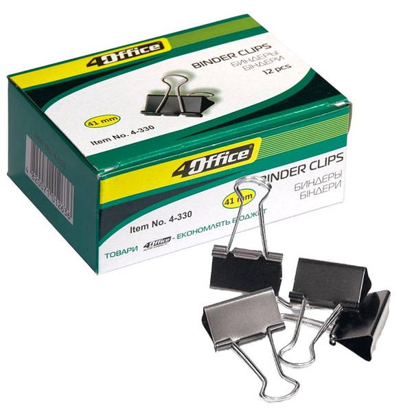 Binder "4OFFICE" /4-330/ 41 mm (12/1296)