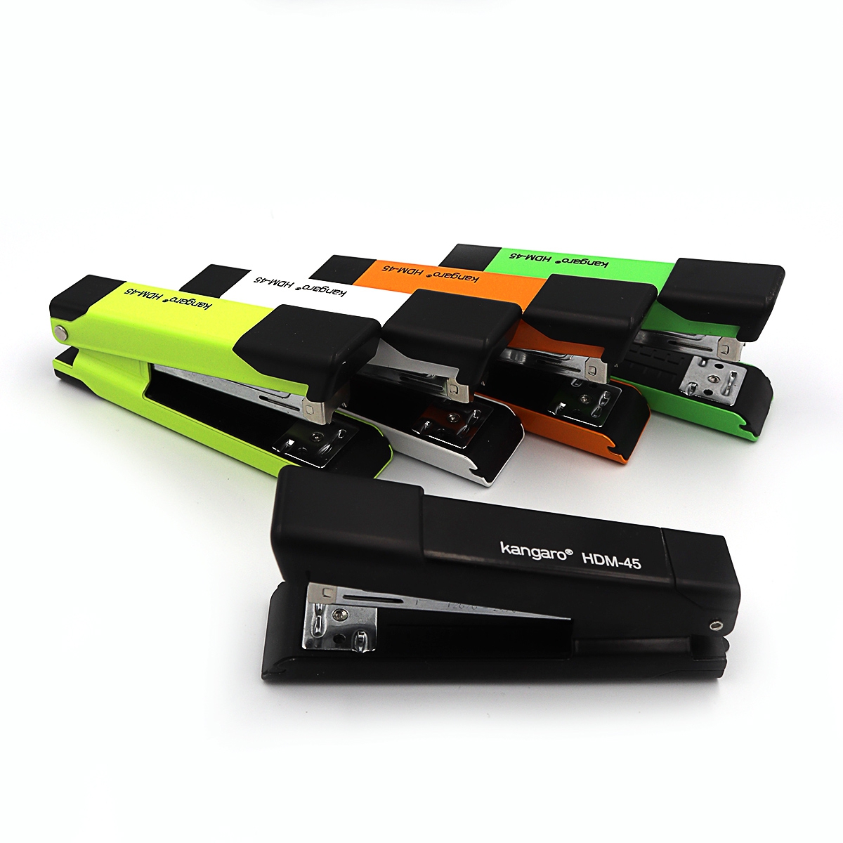 Stapler "Kangaro" /HDM-45/ No. 24/6 30 sheets, depth 64mm, length 124mm, metal mix (1/10)