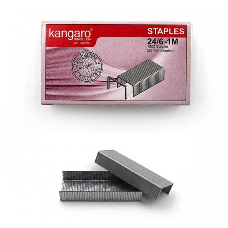 Staples "Kangaro" /24/6-1M-NOST/ #24/6 (1000pcs) (20/300/600)