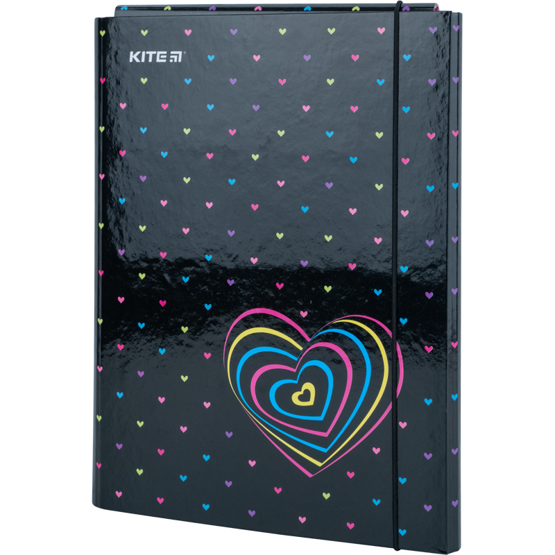 Папка для праці "Kite" /K22-213-01/ А4, "Kite Hearts" (1/5/20)
