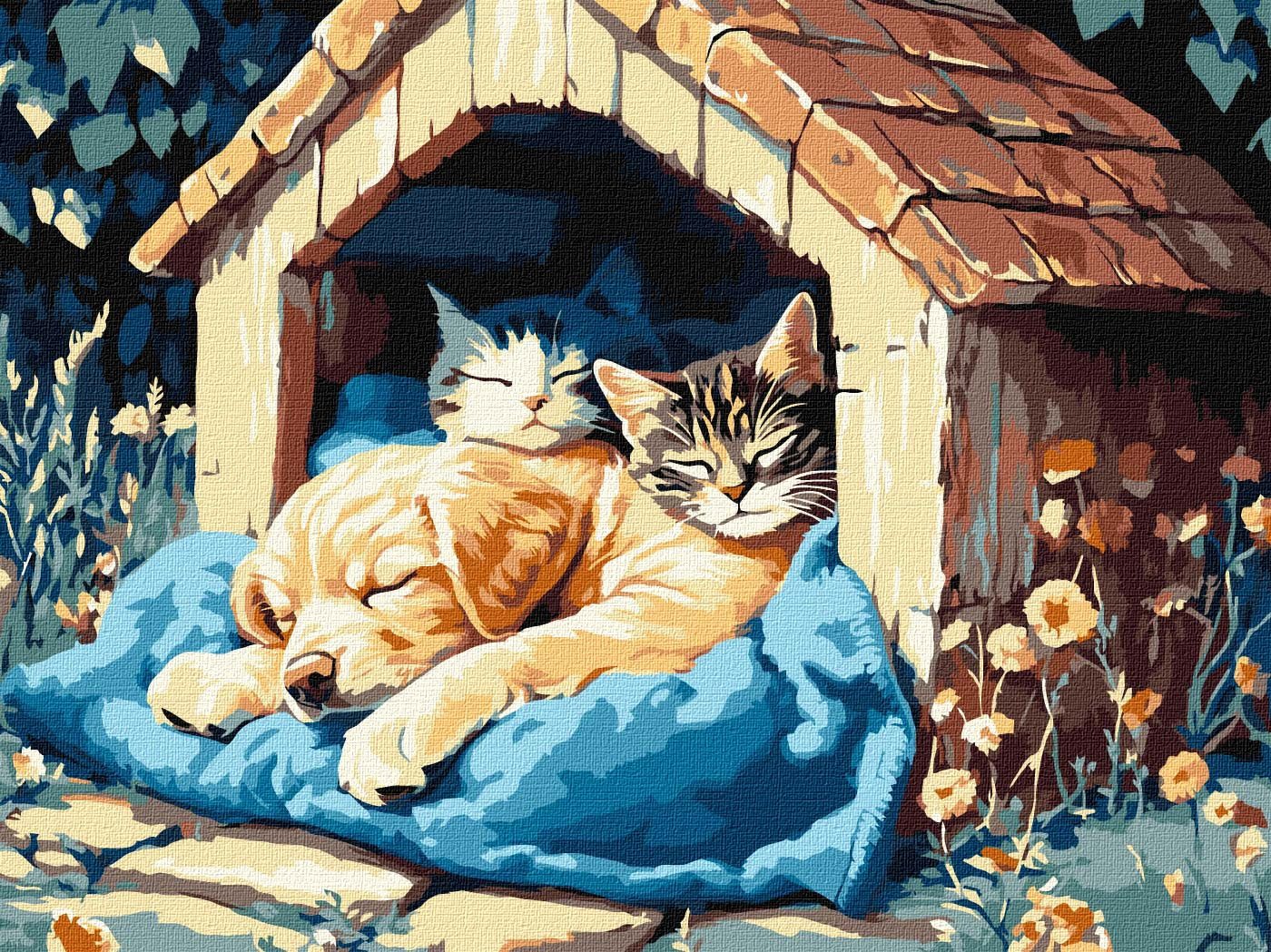 Картина за номерами "Ідейка" /KHO6695/ "Тихий час" 30*40см