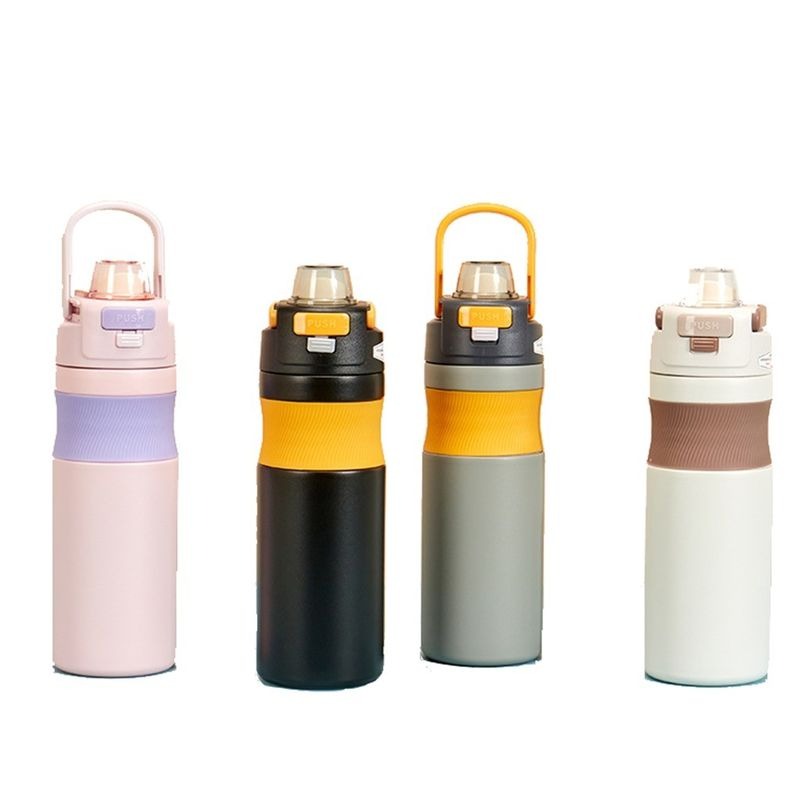 Thermos water bottle "JO" /YR1254/ "Sport" 600ml, mix