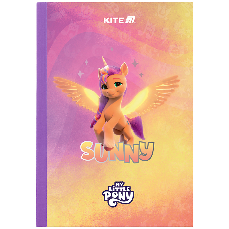 Блокнот А5/40арк. "Kite" /LP24-091/ м'яка обкл. # My Little Pony