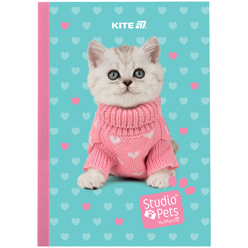 Notebook A5/40 sheets. "Kite" /SP24-091/ soft cover # Studio Pets