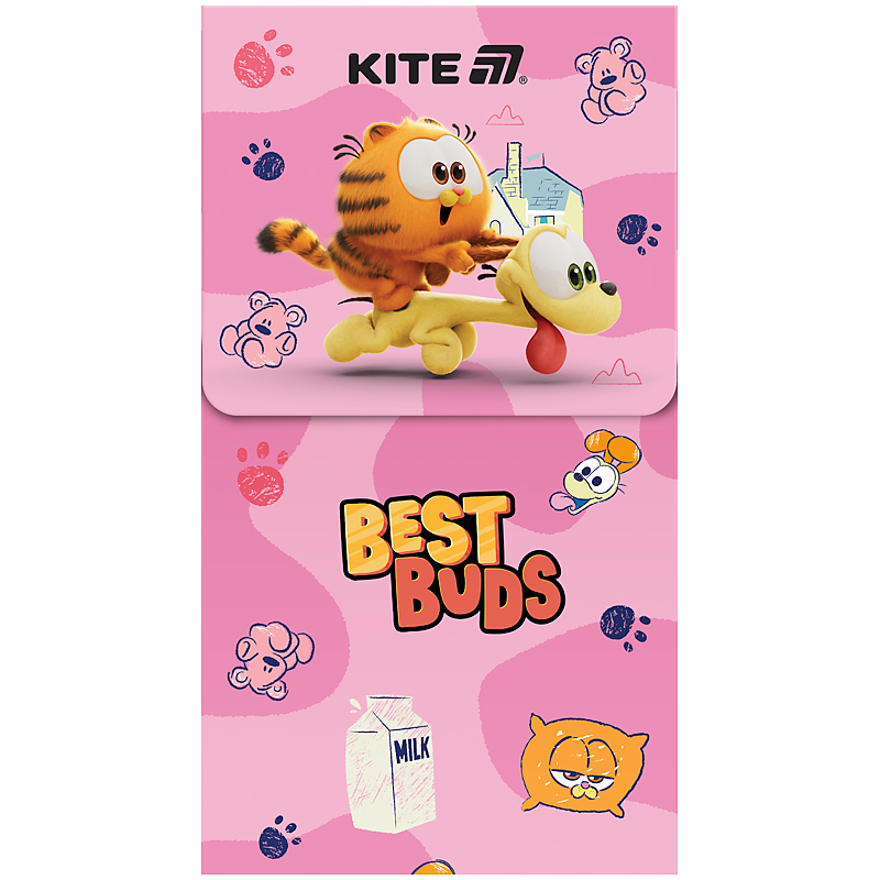 Блокнот 80х145мм/60арк. "Kite" /GF24-092/ на магніті, # Garfield THEATRICAL 2024