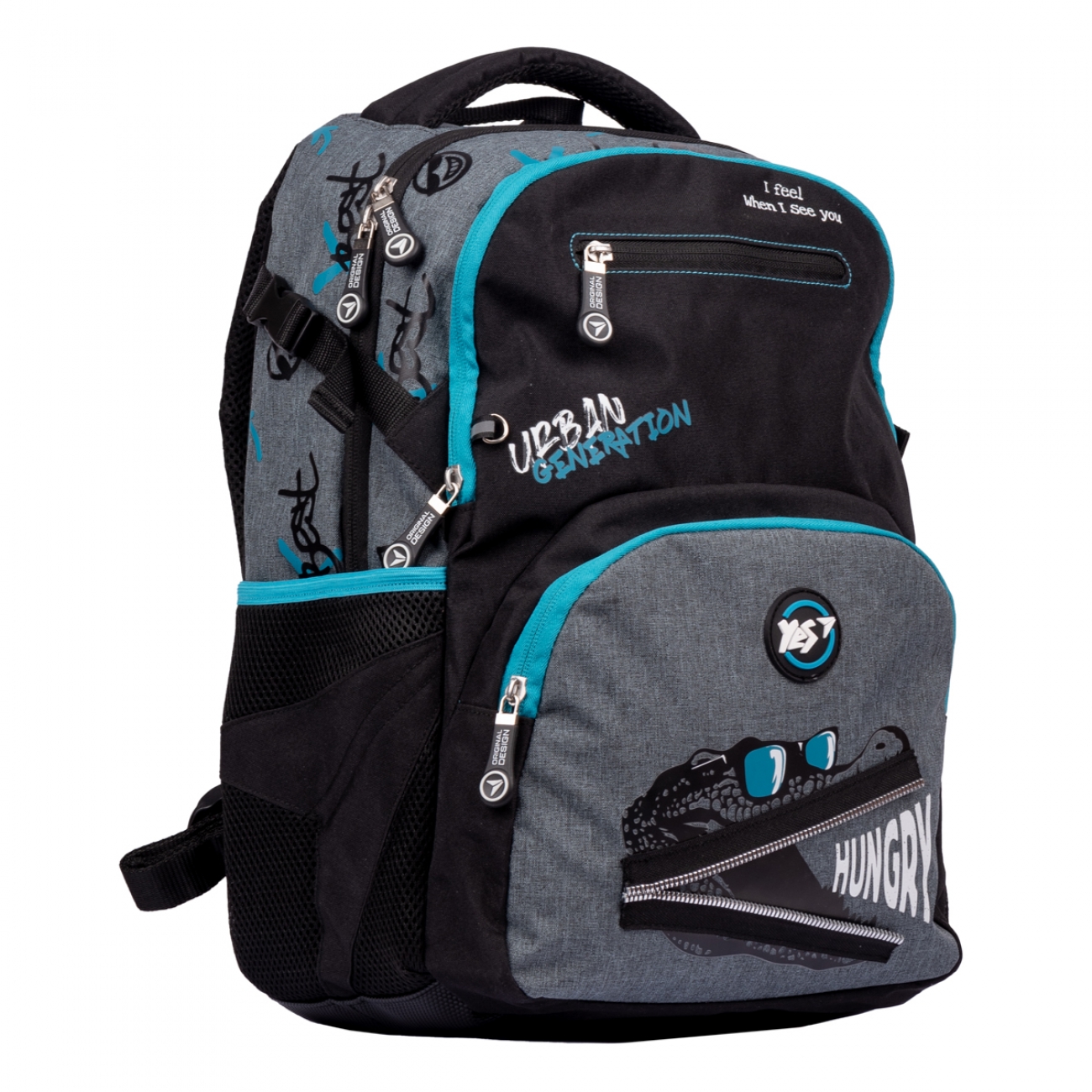 Backpack "YES" /558970/ T-117 Hungry (1/12)