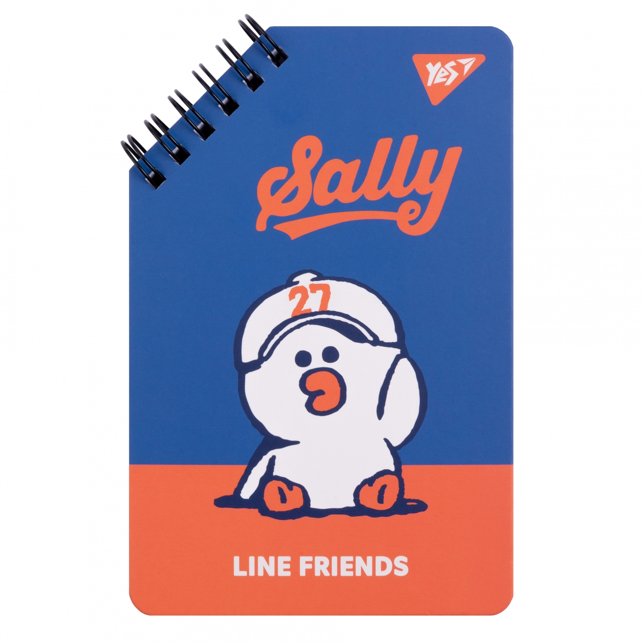 Notebook 95x145/60 double spiral "YES" /151756/ "Line Friends" Sally (1/30/60)
