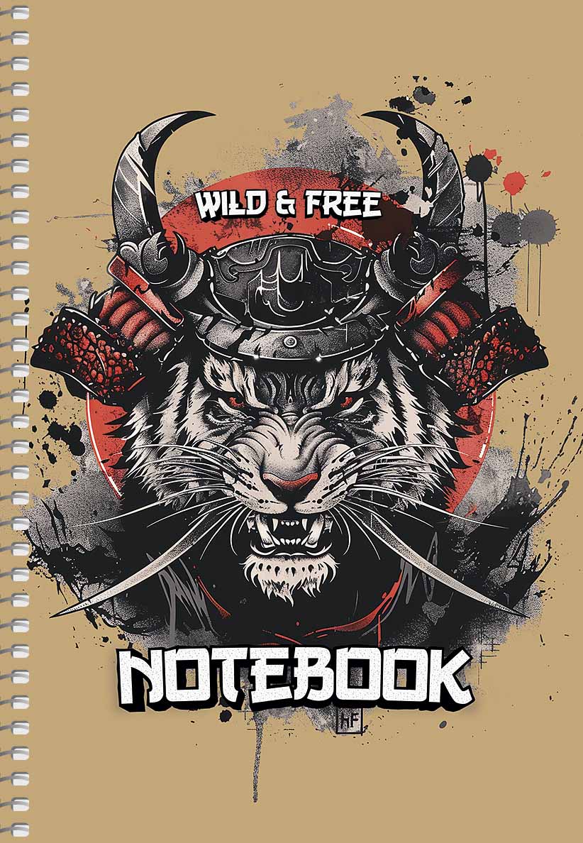 Notebook "Student" A5/96 sheet KRAFT cover, sp. /A5-SC-096-6139K/ #, cream. block, VD-lacquer, 70g/m2 (3/54)