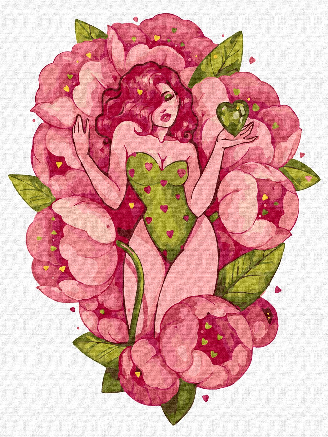 Painting by numbers "Ideyka" /KHO5090/ "Tenderness of spring" 30*40 cm