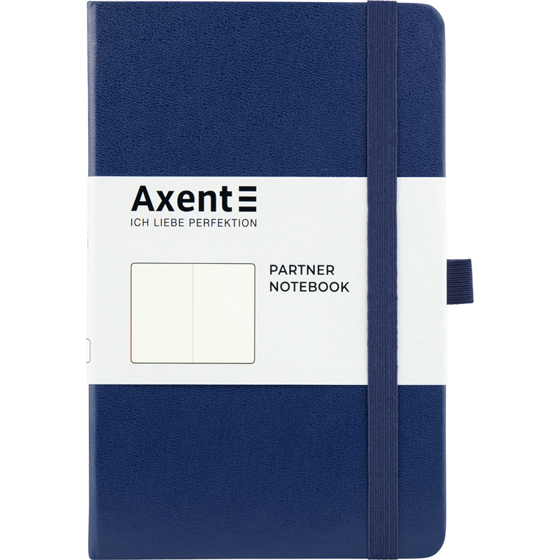 Sketchbook "Axent" /8307-02-A/ Partner, 125*195/96 sheets, non-linen, blue (1/18)