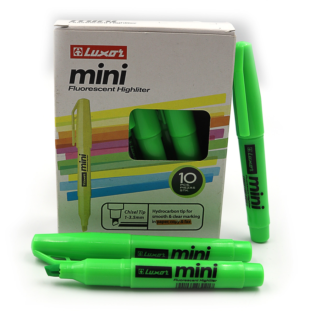 Marker text. "Luxor" /4002/ "Mini" green, 1-3.5mm (12/144)