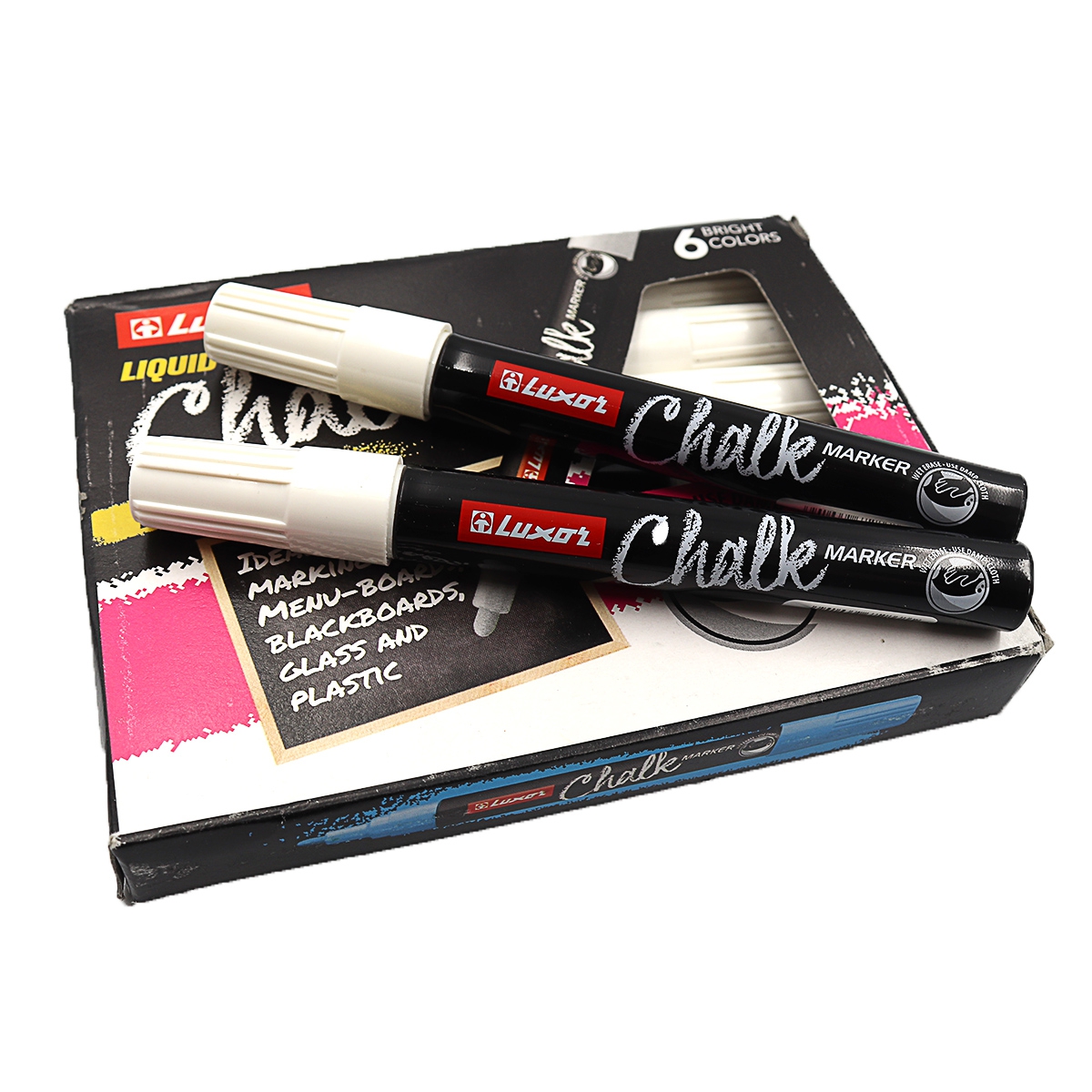 Chalk marker "Luxor" /3044/ "Chalk", white (6/108)