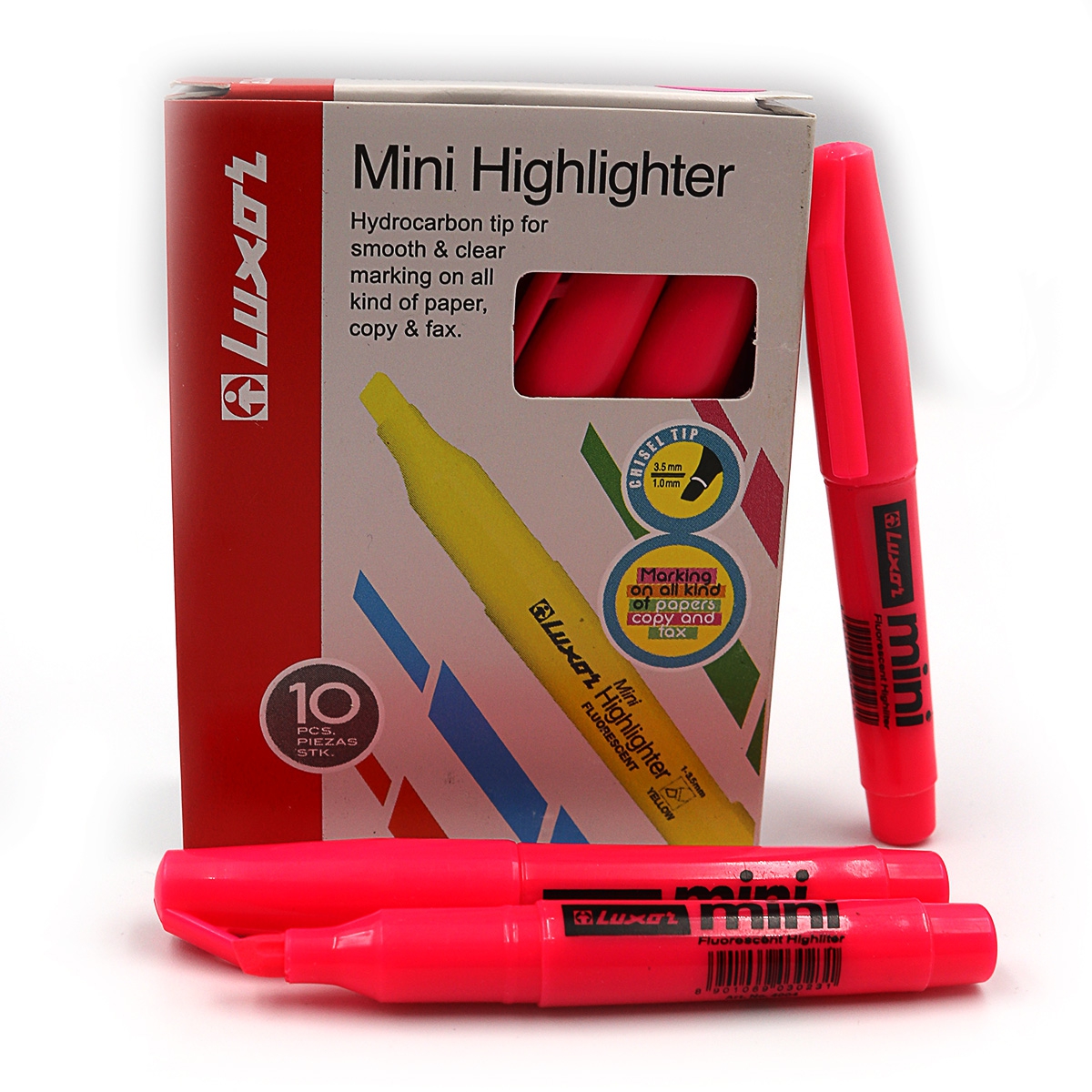Marker text. "Luxor" /4004/ "Mini" pink., 1-3.5mm (12/144)