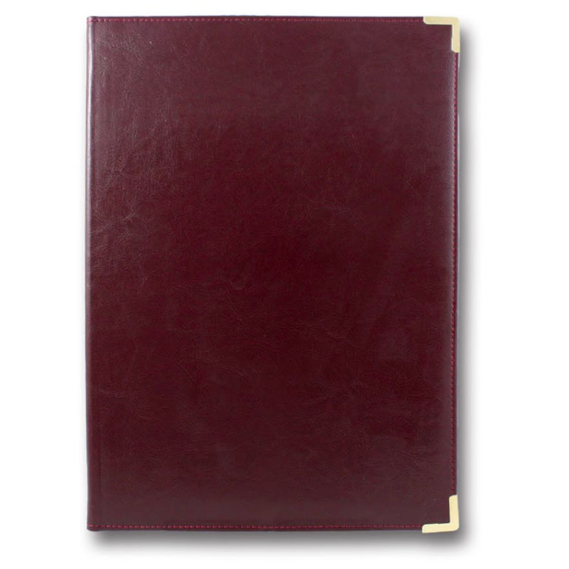 Living room folder A4 "Clean" "Brisk" PPV-5 "Sarif" BORDEAUX (1/20)