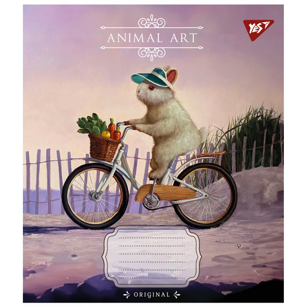 Зошит уч. "YES" 24арк.== /767035/ "Animal art" (20/320)