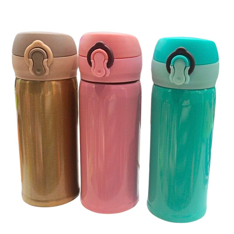 Пляшка-термос для води "JO" /YW-522/ "Classic" 350ml, подвійна стінка, мікс
