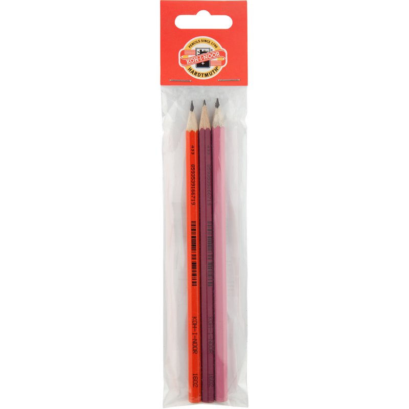 Pencil "Koh-i-Noor" "ASTRA" 1602 HB (polybag 3 pcs.)