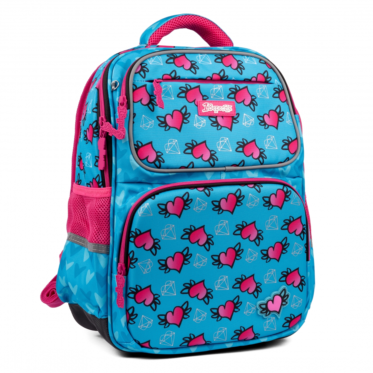 Backpack "1B" /554695/ S-105 "Heart" (1/20)