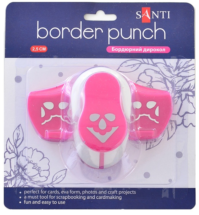Border hole punch "Santi" /240197/ "5" 25 cm (1/8/96)