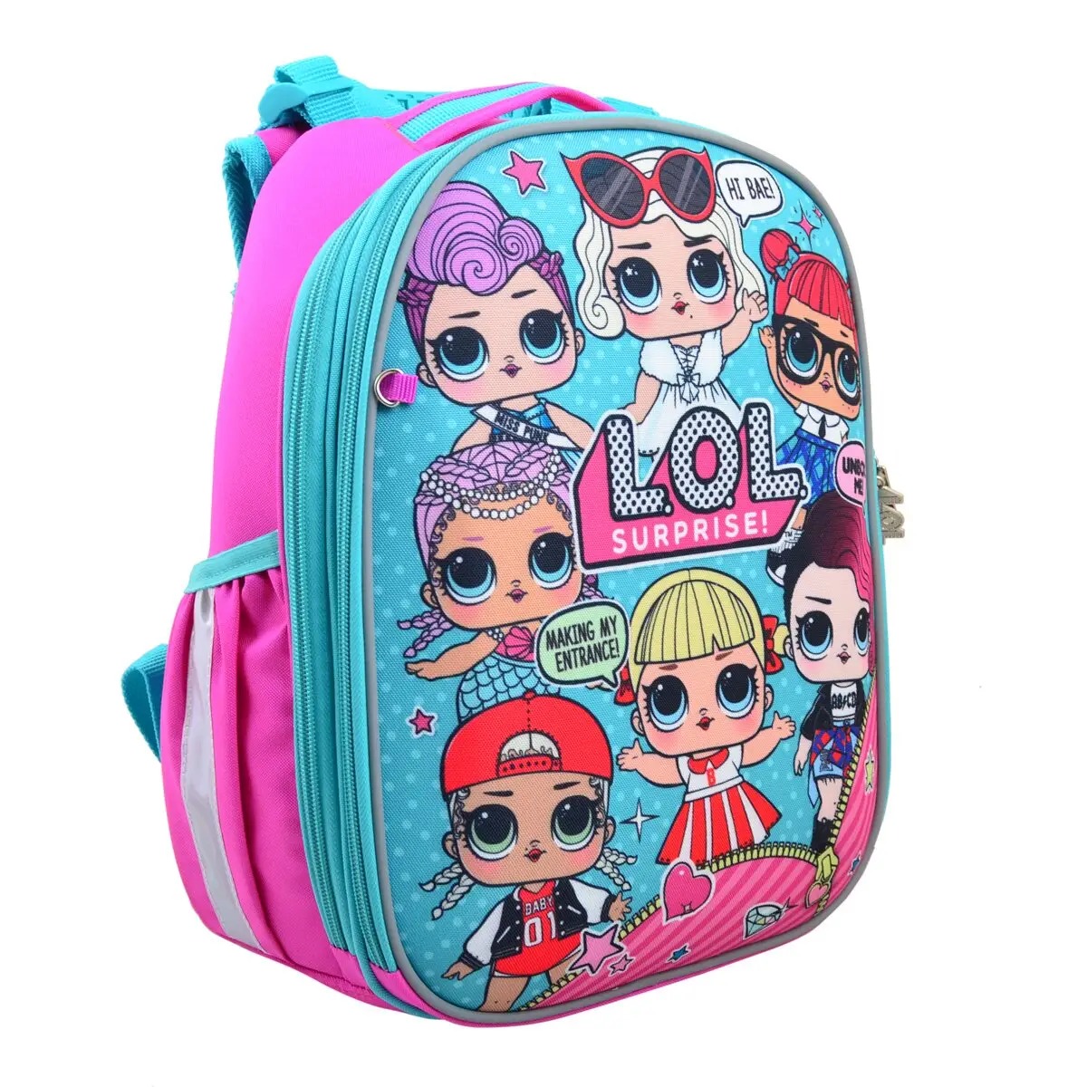 Backpack school frame "YES" /558090/ H-25 "LOL Juicy" (1/6)
