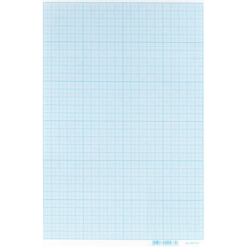 Millimeter paper A2/10 sheets "Etching" /MK2110E/ (1/70)