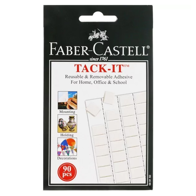 Glue "Faber-Castell" /187091-50/589150-50/ "TACK IT" MULTI-USE (1/25)