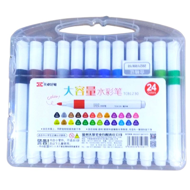 Felt-tip pens "JO" 24 pcs. /81230-24TC/ strata pack (1/6/48)