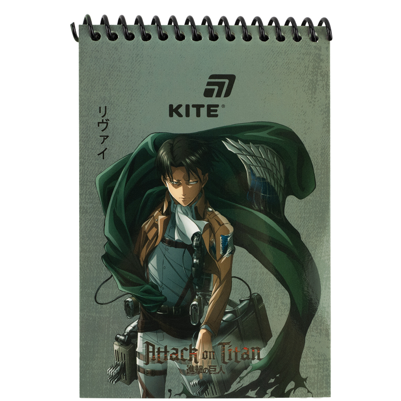 Sketchbook A6/48 sheets. "Kite" /AT26-196/ layer. spiral Attack on Titan Season 1-3 (1/20)